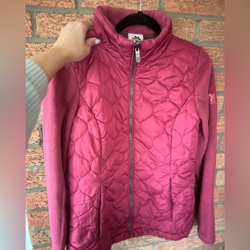 ZeroXposur Women's dark pink Quilted Puffer Jacket